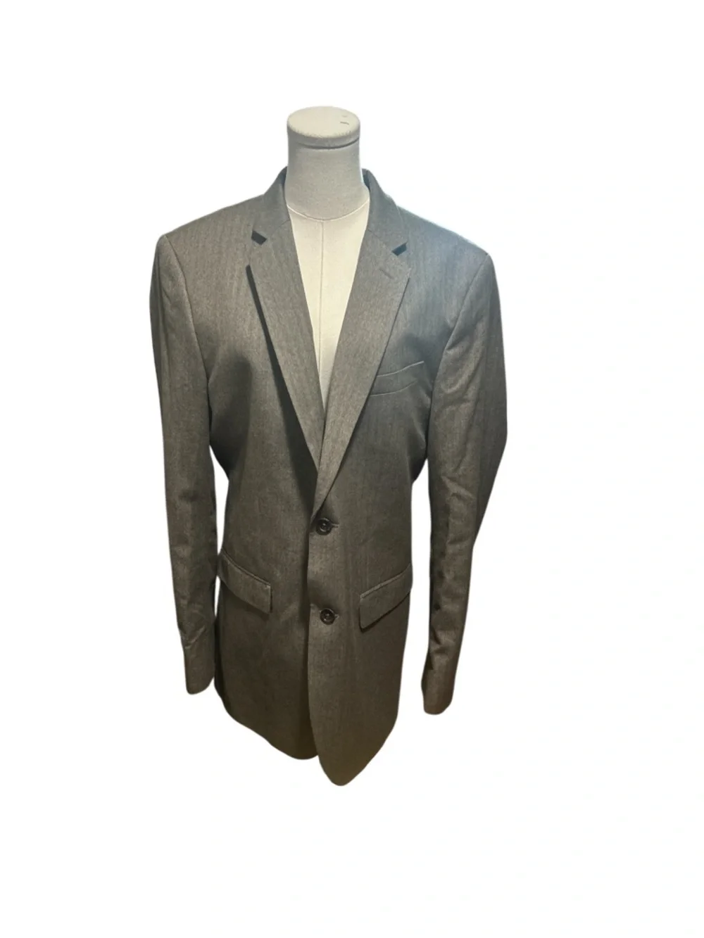Banana Republic Men’s 44L Green Marble Blazer Tailored Office Workwear